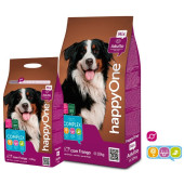 Суха храна за кучета Happy One BIO-COMPLEX  Adult Mix Dog - за кучета от всички породи над 12 месеца 